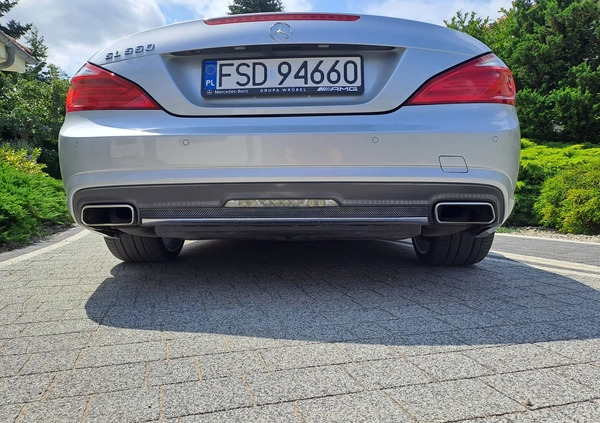 Mercedes-Benz SL cena 165000 przebieg: 132000, rok produkcji 2013 z Wieruszów małe 596